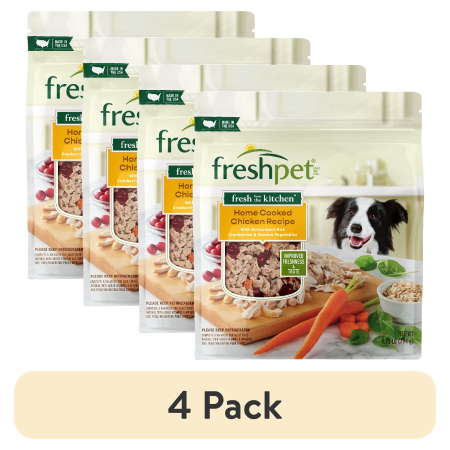 Home Cooking Food - 4 pack Fresh Dog Food, Fresh