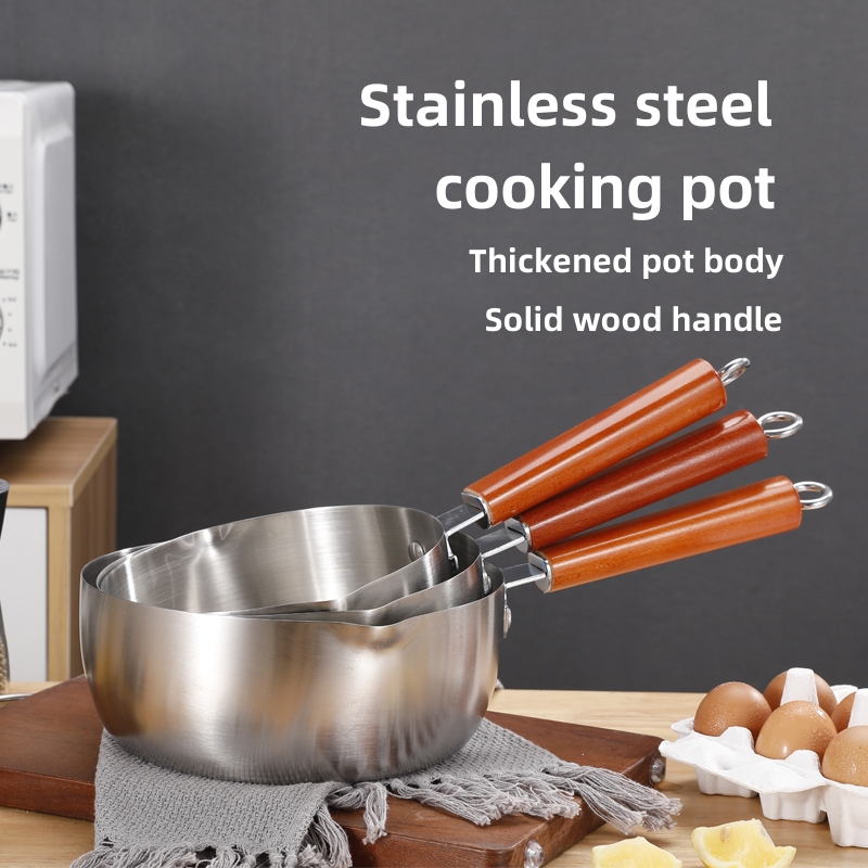 Home Cooking Food - Mini Stainless Steel Pan Japanese Uncoated