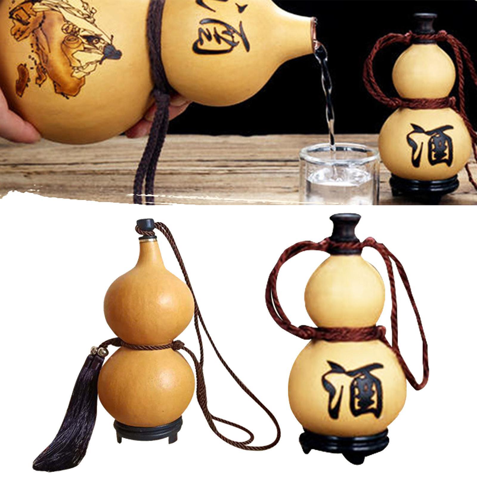 Tagine Clay Pot - 250ML Gourd Wine Bottle Purple Clay