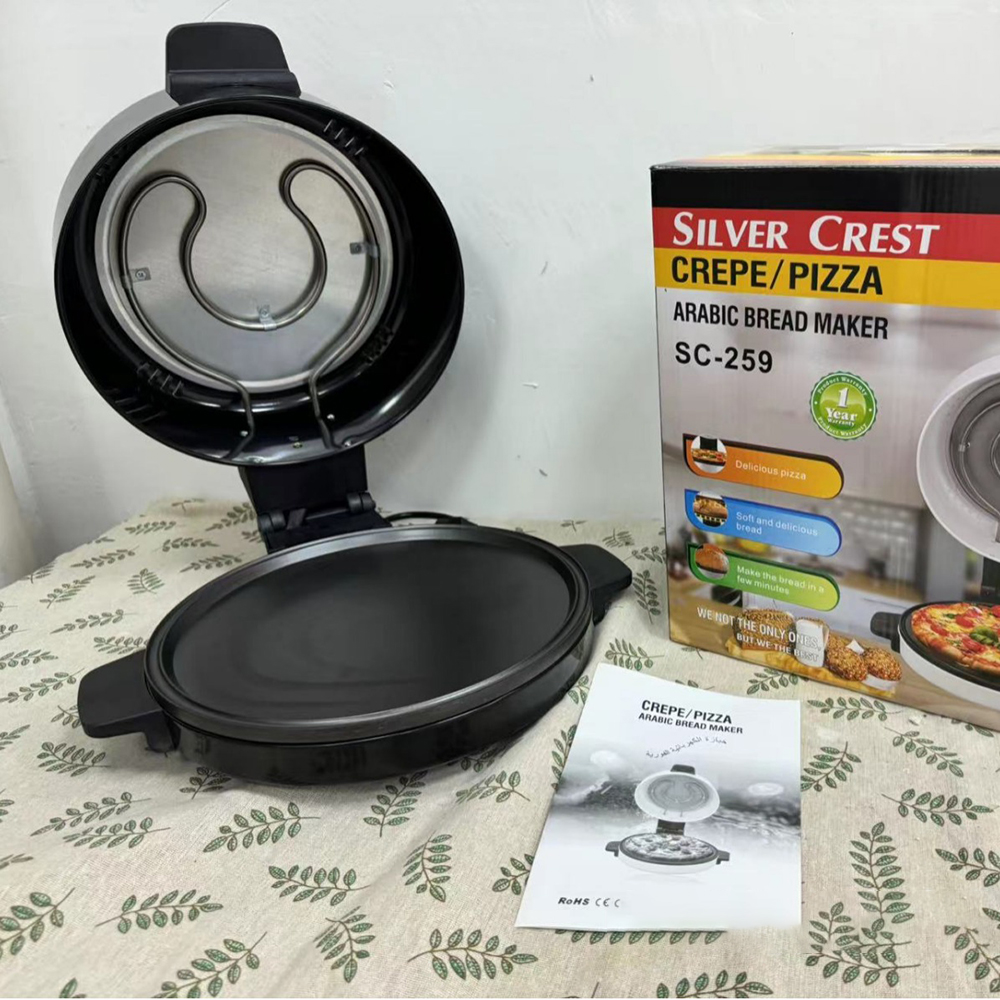 Home Cooking Egg Sandwich - Non Stick Electric Pancake Pizza Pan