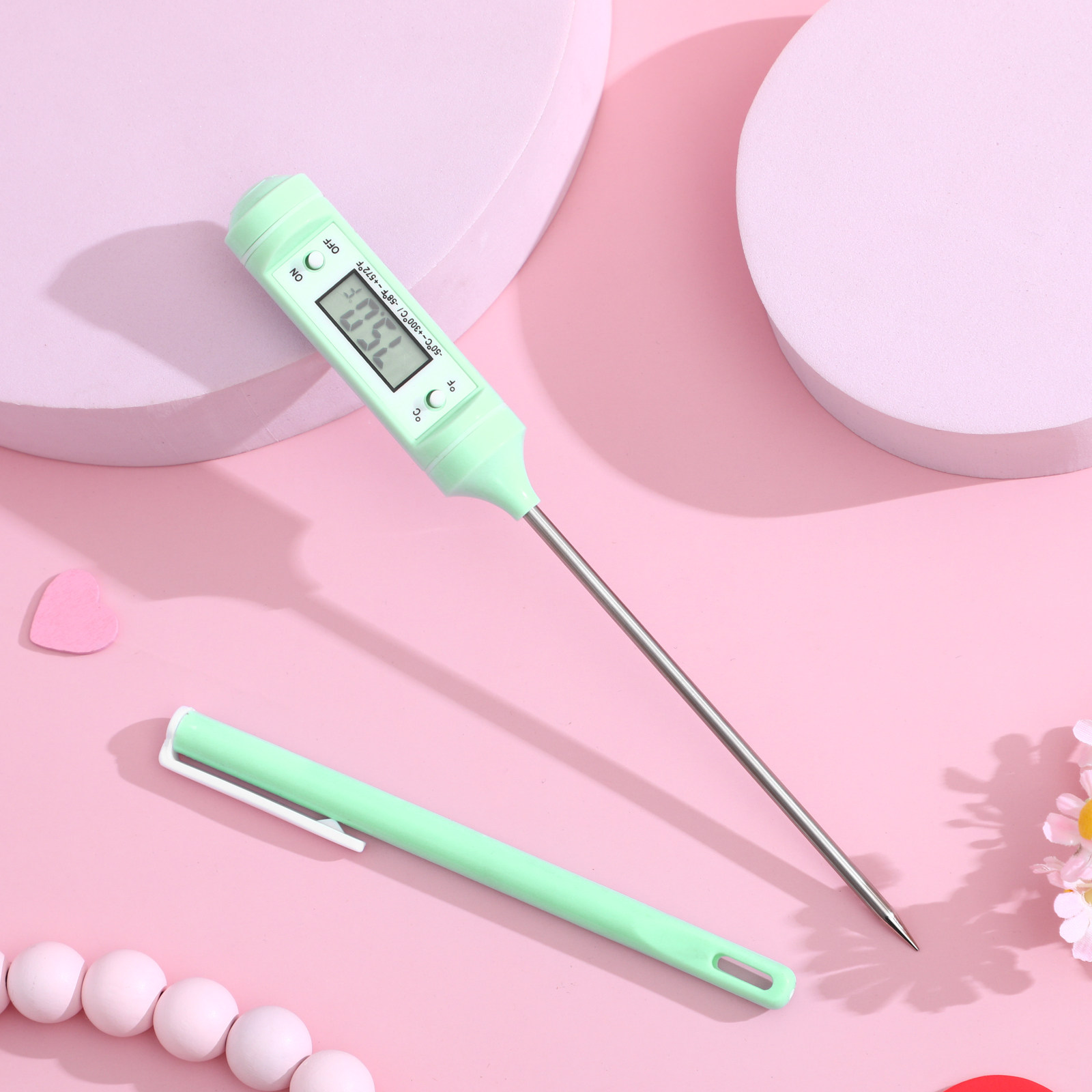 Home Cooking Food - Digital Food Thermometer Kitchen Meat Milk