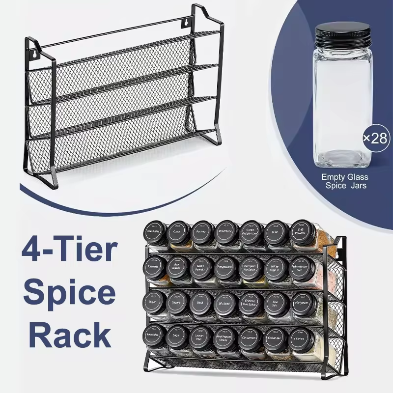 4 Tier Cupboard Storage Shelf  - Home Cooking Recipes avis et prix