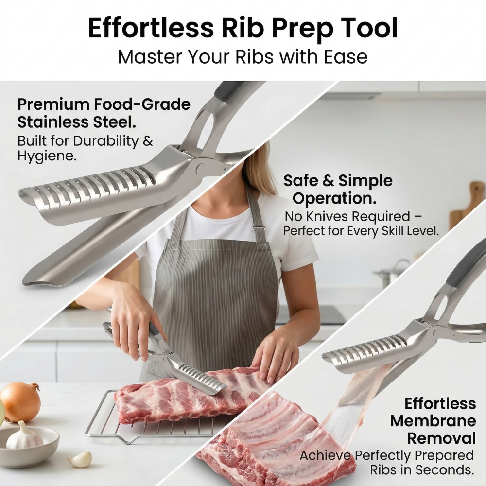 Stainless Steel Barbecue Rib D - Home Cooking Food avis et prix