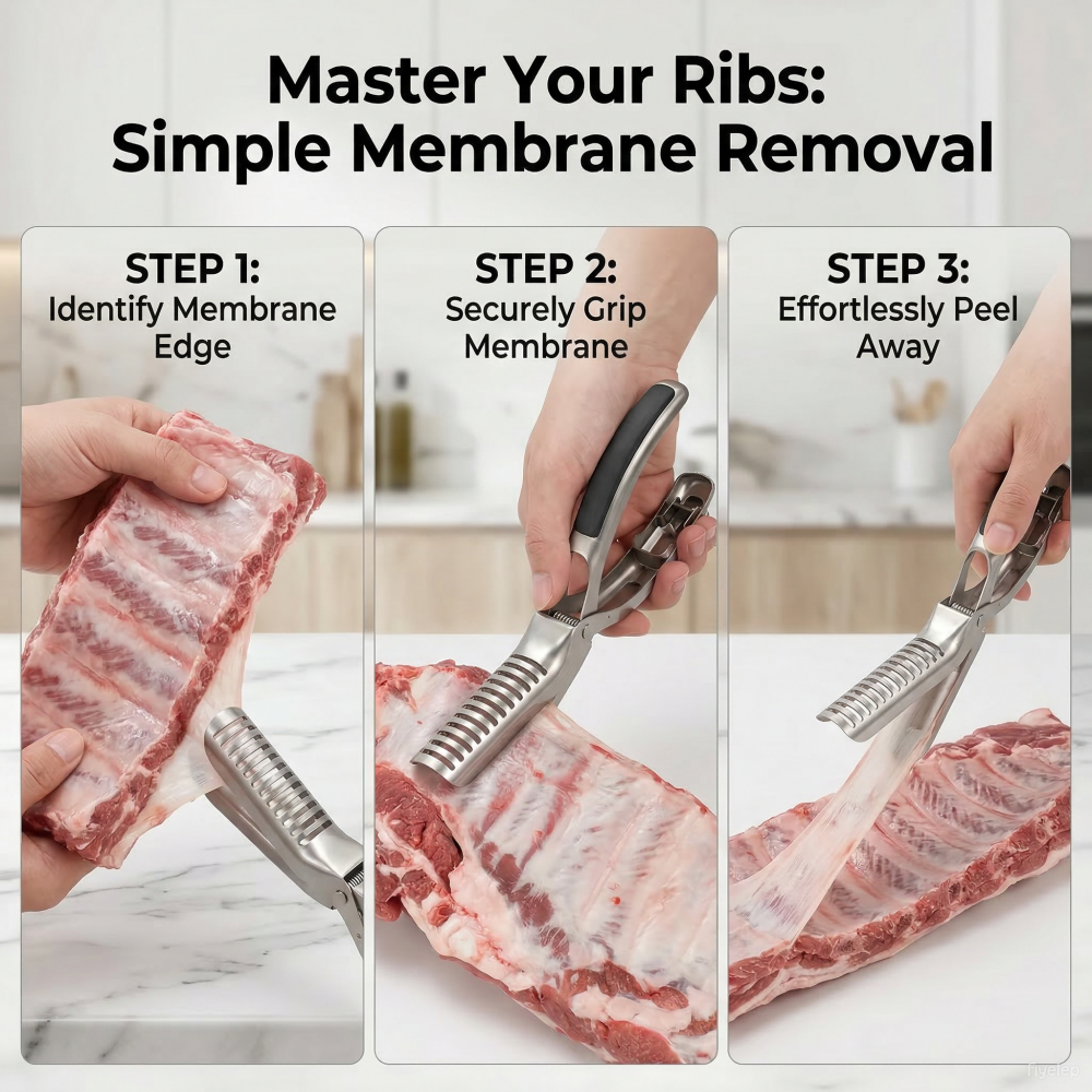 Stainless Steel Barbecue Rib D - Home Cooking Food avis et prix