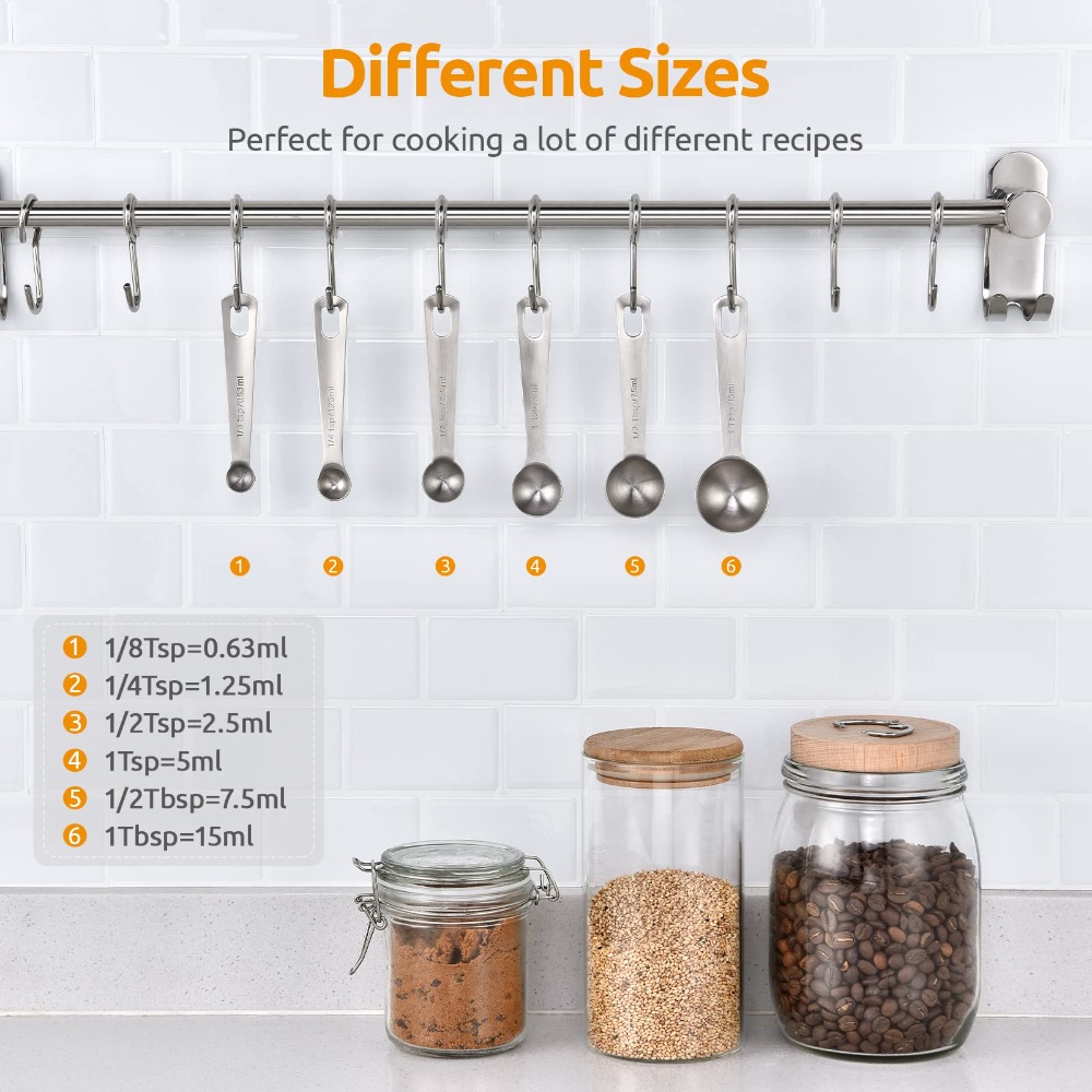 6pcs/set Food-grade Stainless  - Home Cooking Food avis et prix