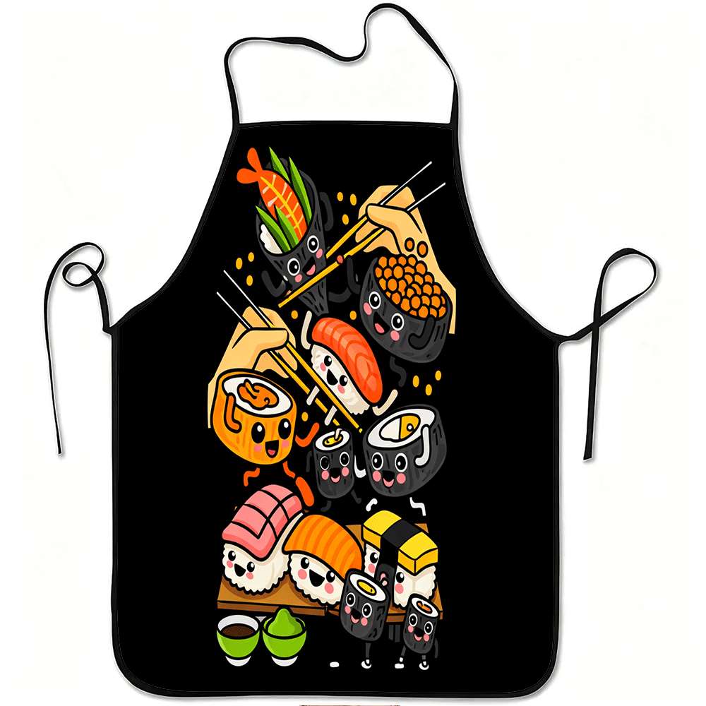 Cute Kawaii Sushi Pattern Kitc - Home Cooking Japanese Food avis et prix