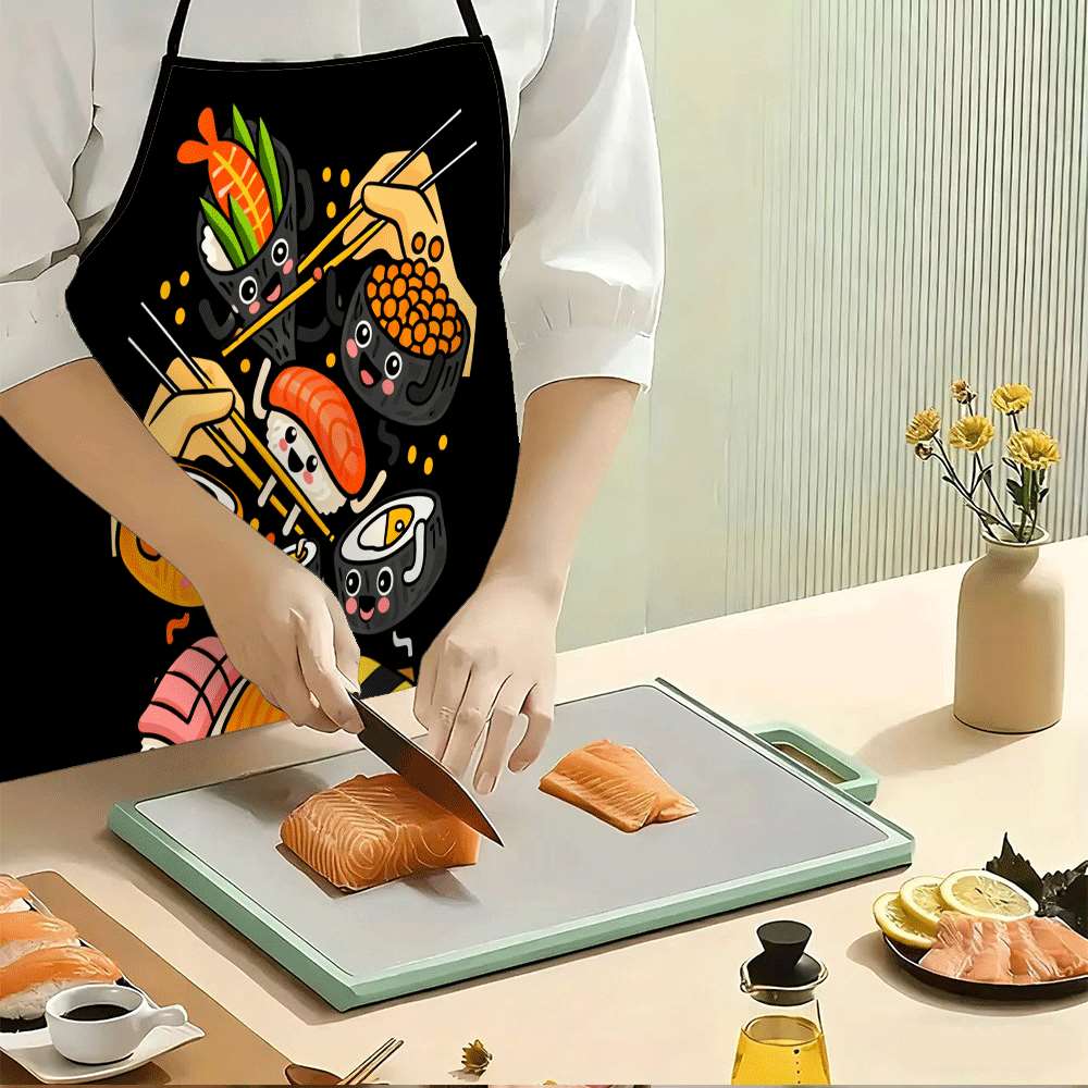 Cute Kawaii Sushi Pattern Kitc - Home Cooking Japanese Food avis et prix