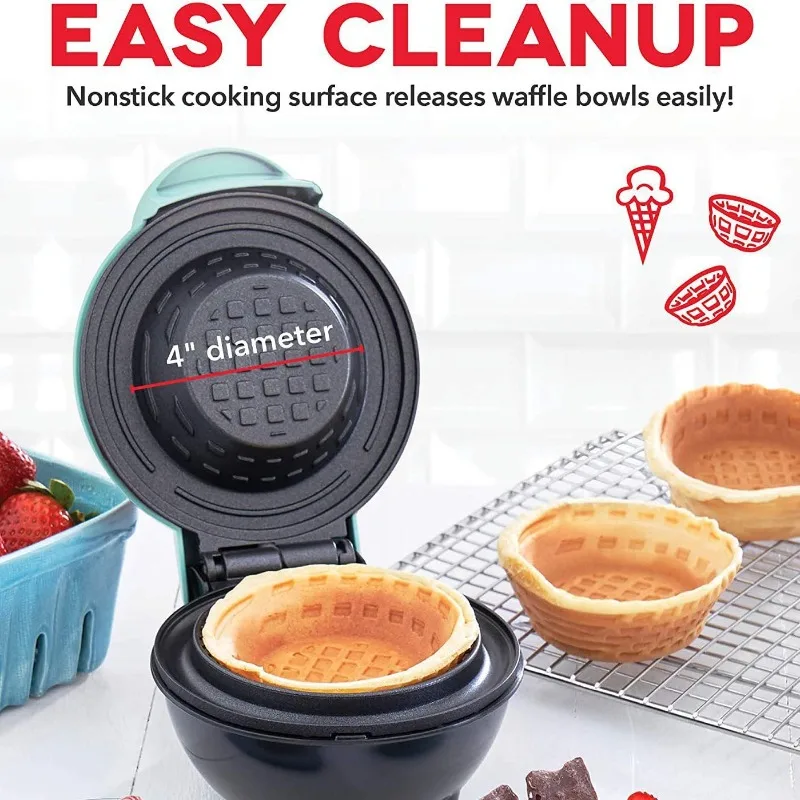 110V-220V Waffle Bowl Machine, - Home Cooking Egg Roll avis et prix