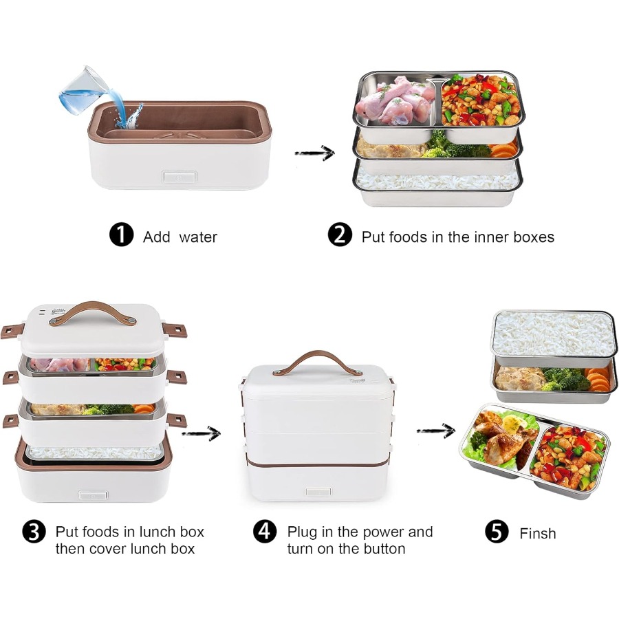 Self Cooking Electric Lunch Bo - Home Cooking Food avis et prix