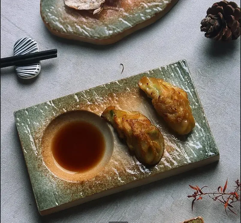 Vintage Ceramic Steak Plate Ja - Home Cooking Japanese Food avis et prix