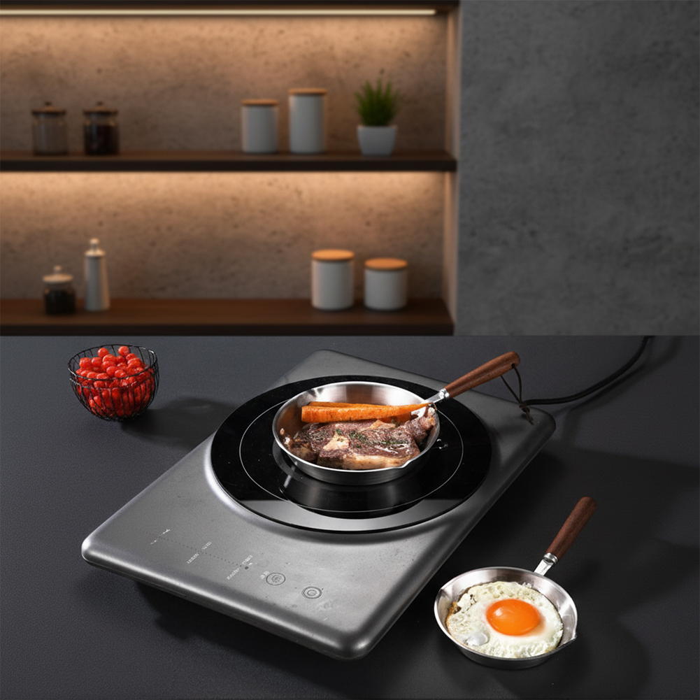 Kitchen Stainless Steel Fry Pa - Home Cooking Egg Sandwich avis et prix