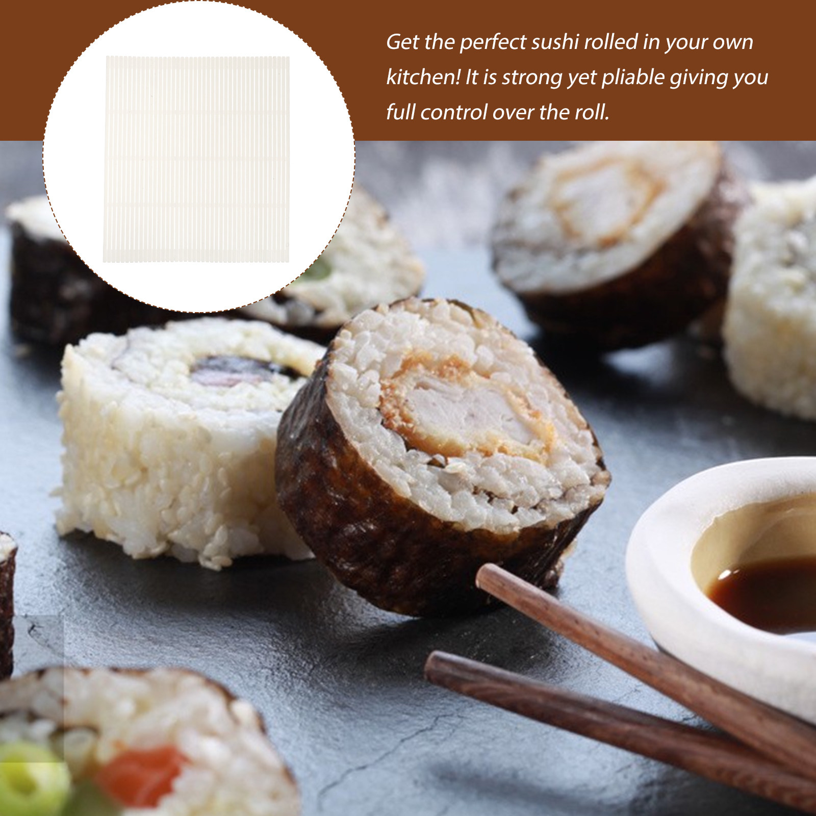 Sushi Roll Mat Professional No - Home Cooking Japanese Food avis et prix