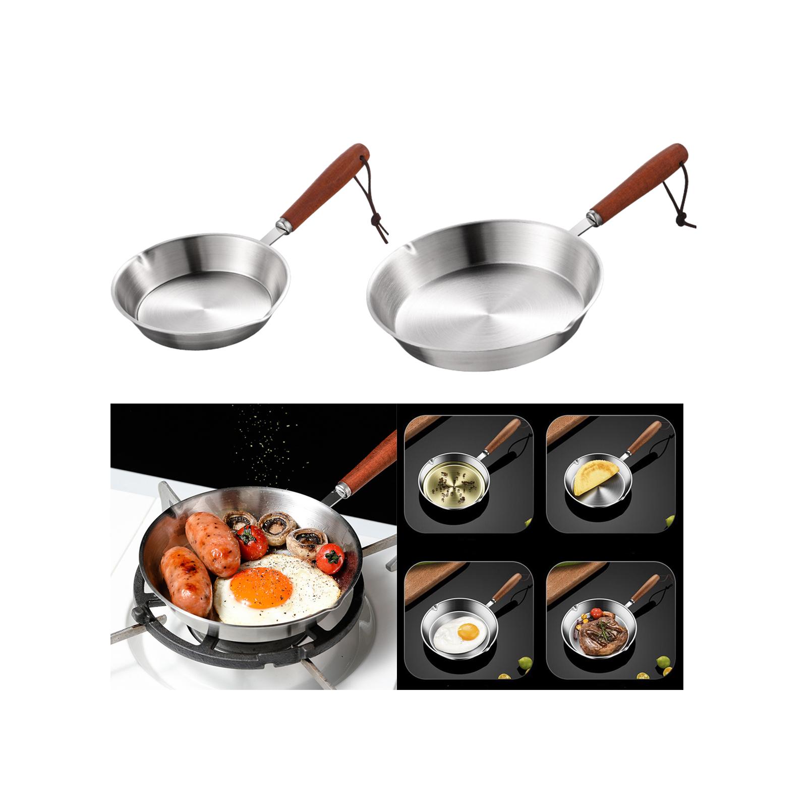 Kitchen Stainless Steel Fry Pa - Home Cooking Egg Sandwich avis et prix