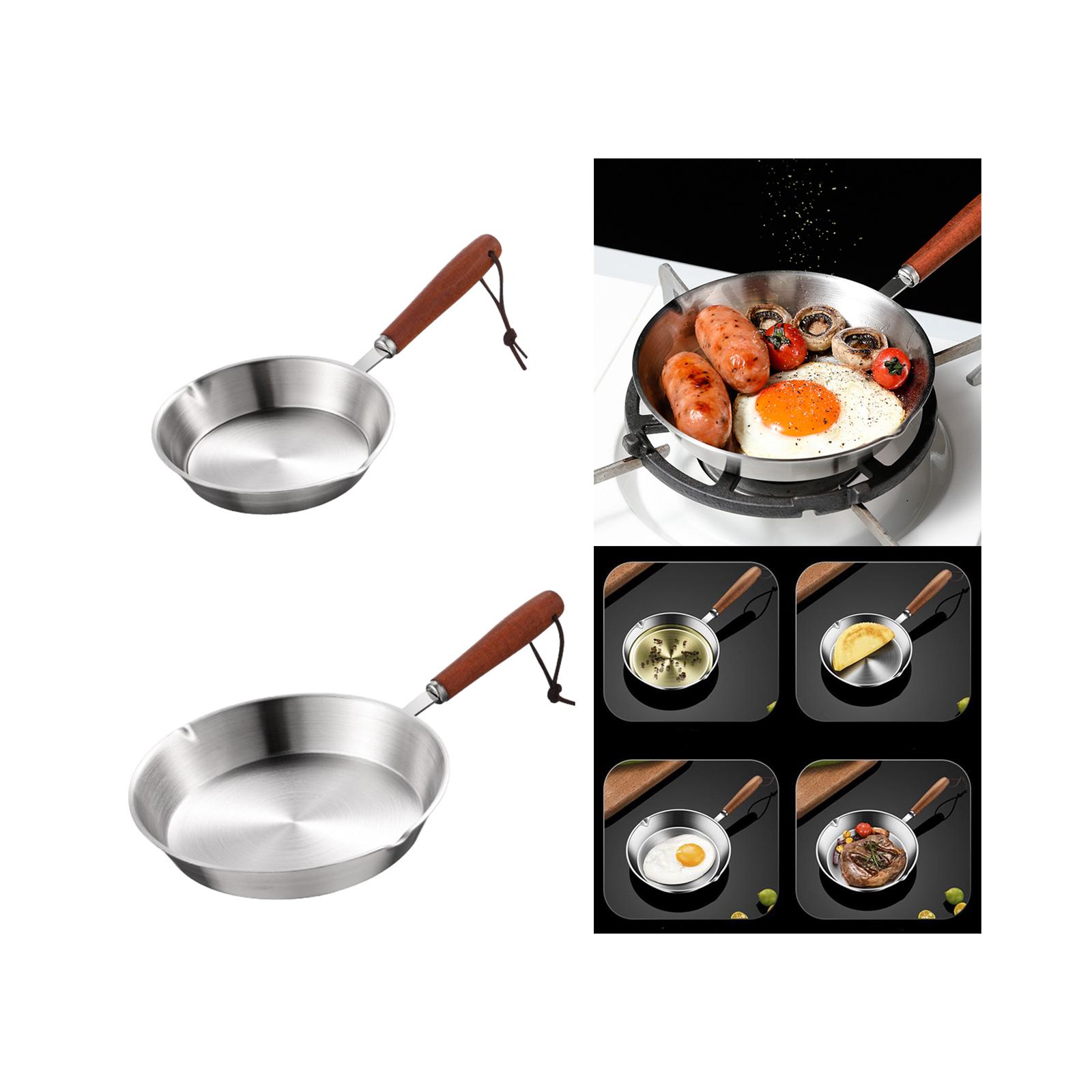 Kitchen Stainless Steel Fry Pa - Home Cooking Egg Sandwich avis et prix