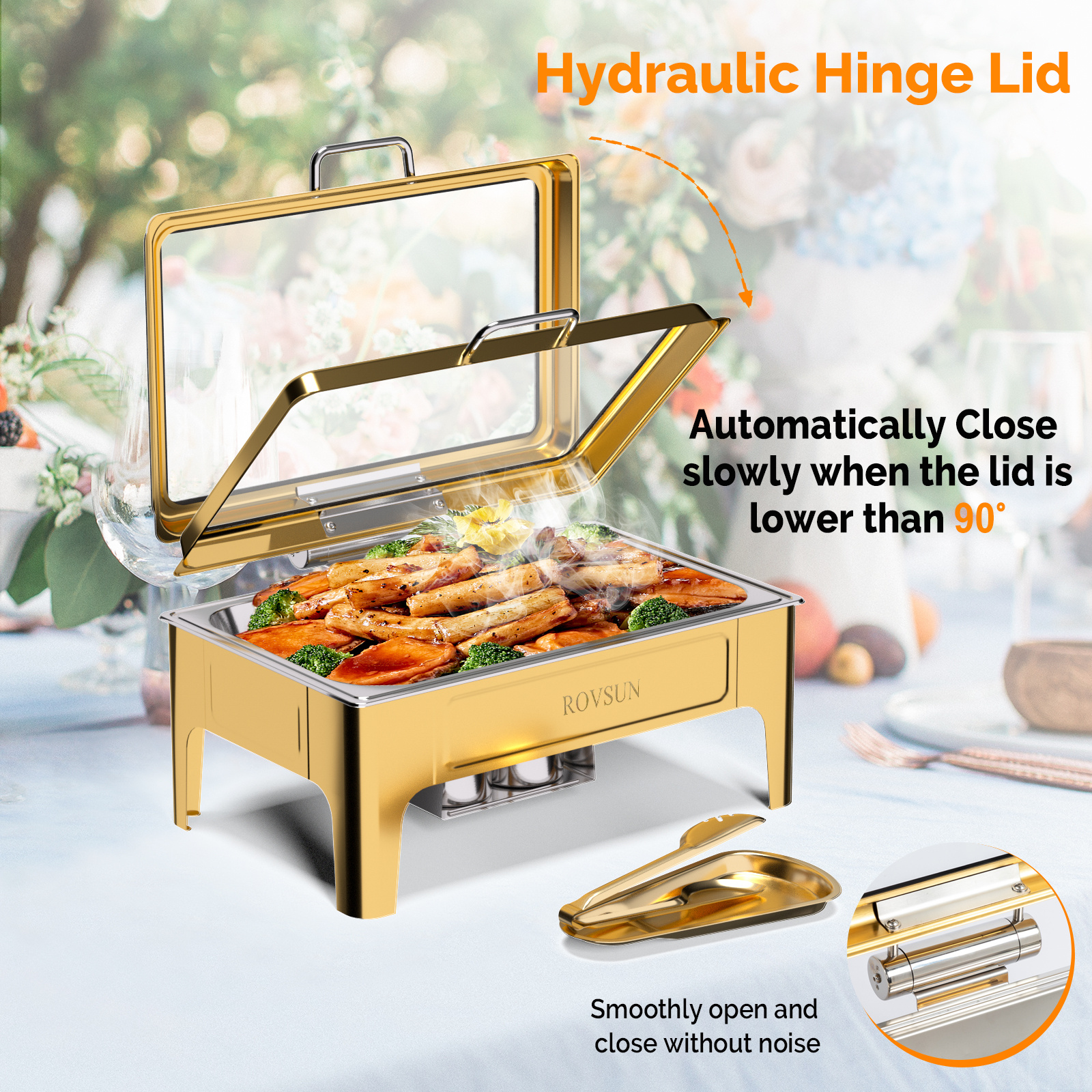 9QT square 304 stainless steel - Home Cooking Heater avis et prix