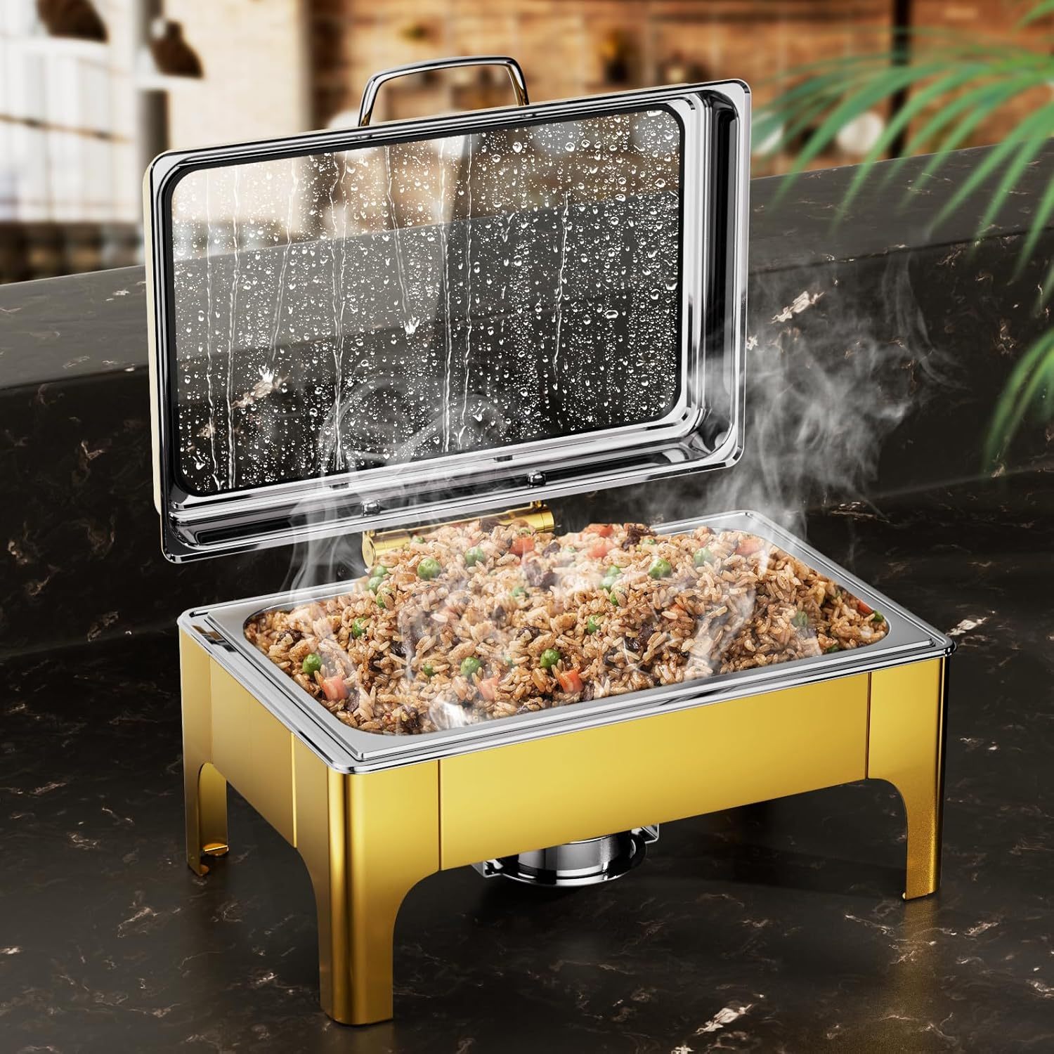 9QT square 304 stainless steel - Home Cooking Heater avis et prix