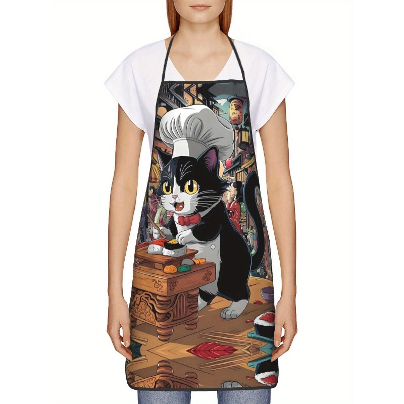 Funny Sushi Chef Cat Cartoon K - Home Cooking Japanese Food avis et prix