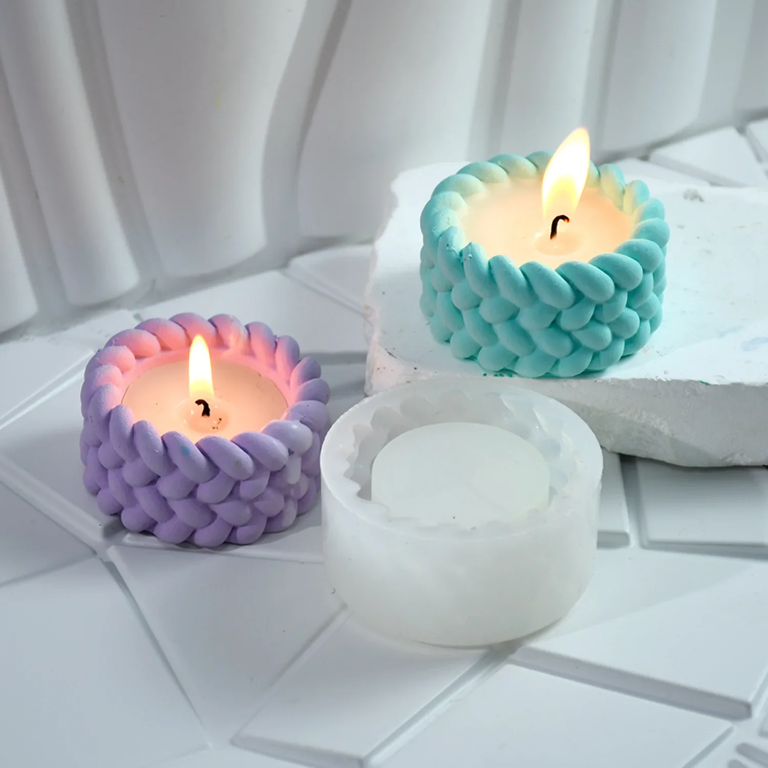 Hemp Rope Candle Cup Silicone  - Tagine Clay Pot avis et prix