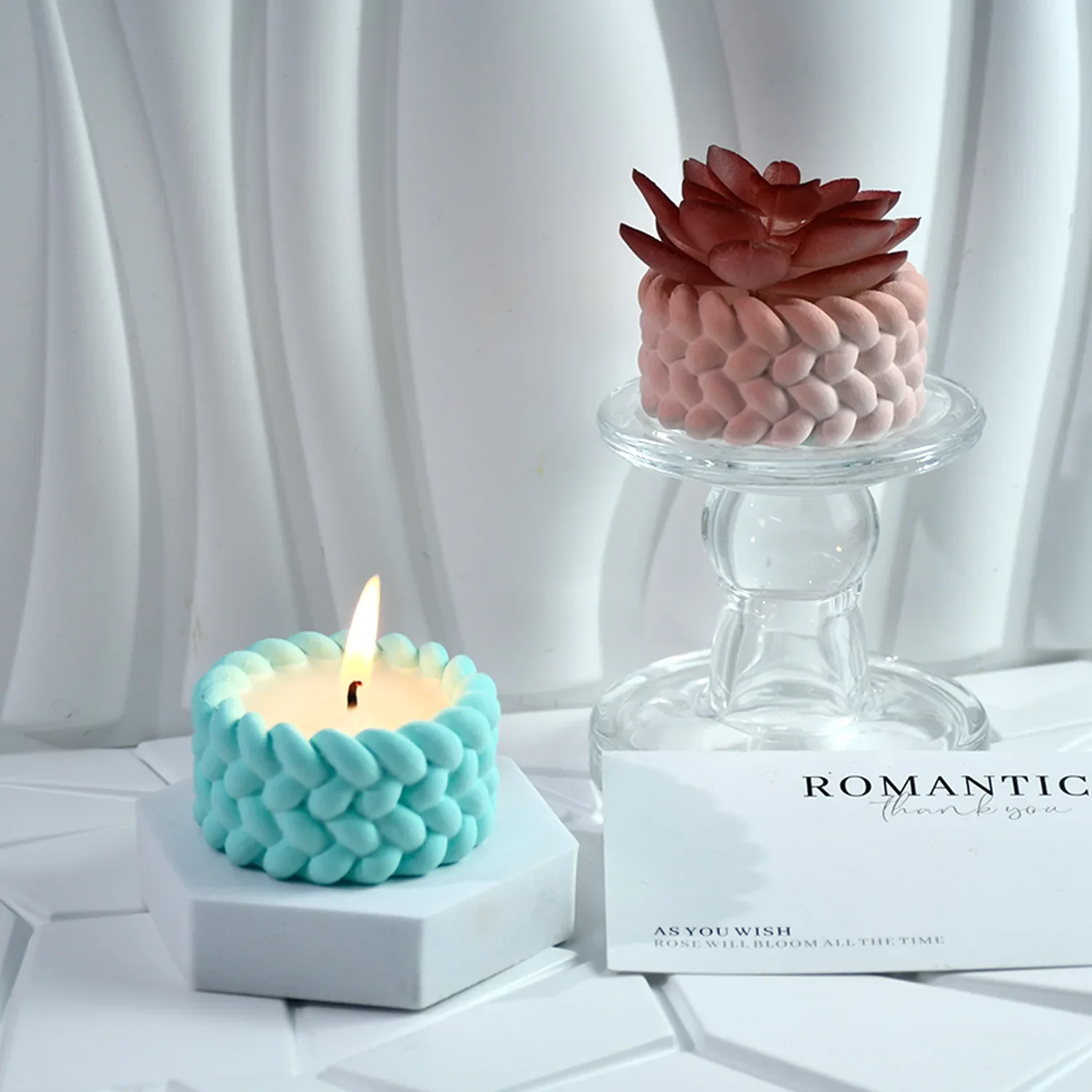 Hemp Rope Candle Cup Silicone  - Tagine Clay Pot avis et prix