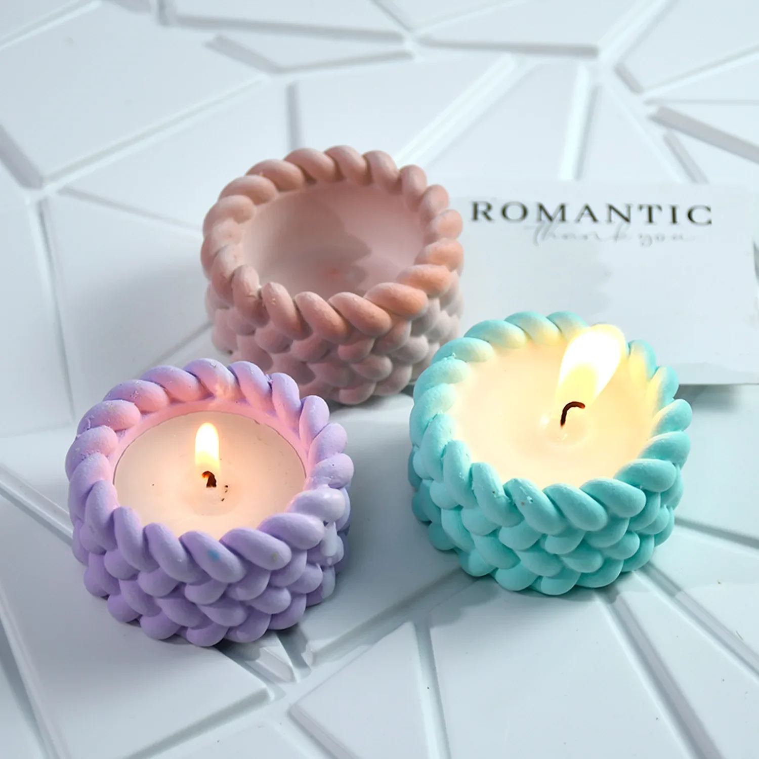 Hemp Rope Candle Cup Silicone  - Tagine Clay Pot avis et prix